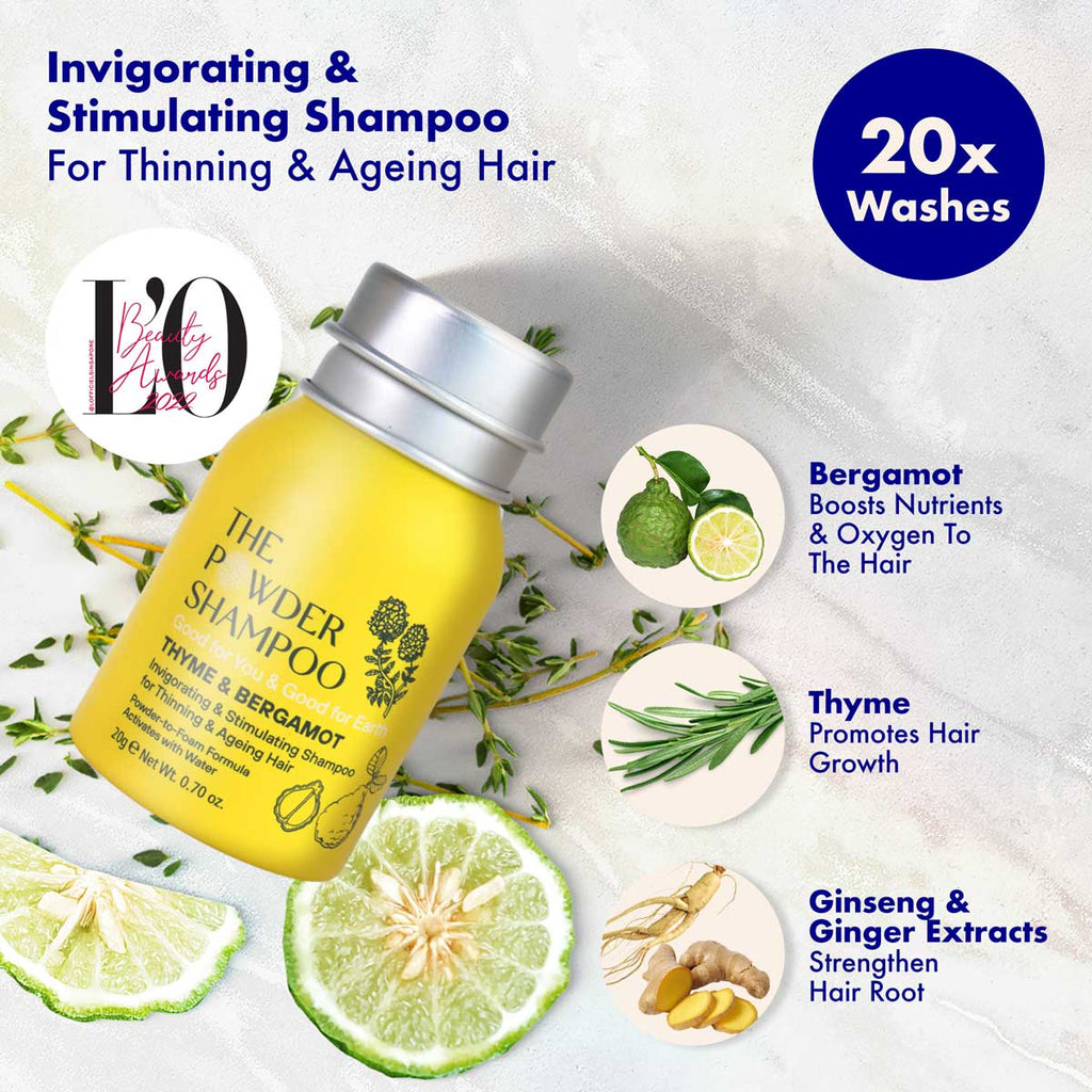 Invigorating & Shampoo For Thinning & Hair | THE POWDER SHAMPOO™ – The Powder Shampoo