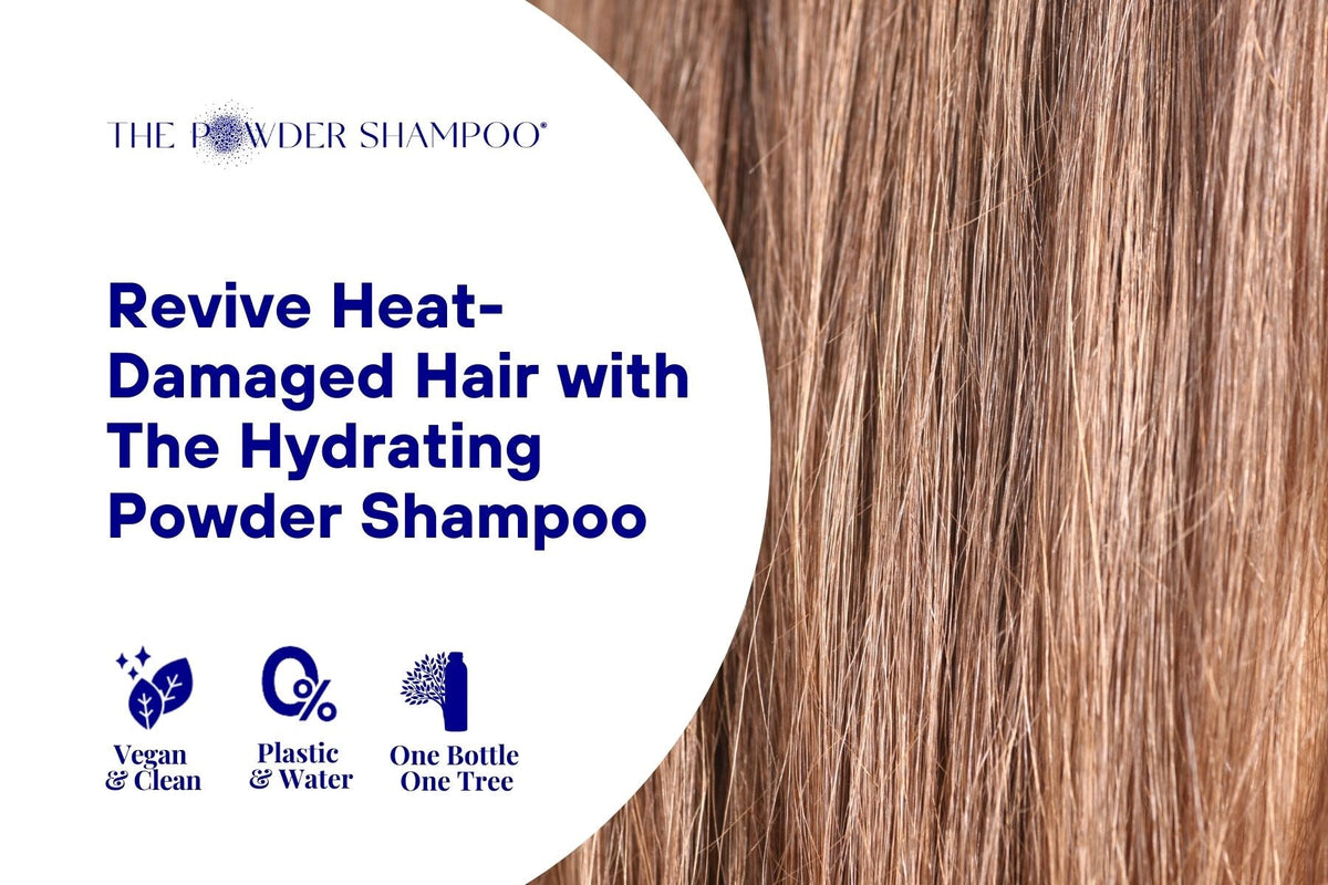 Revive Heat-Damaged Hair with The Hydrating Powder Shampoo