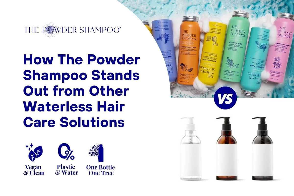 How The Powder Shampoo Stands Out from Other Waterless Hair Care Solutions