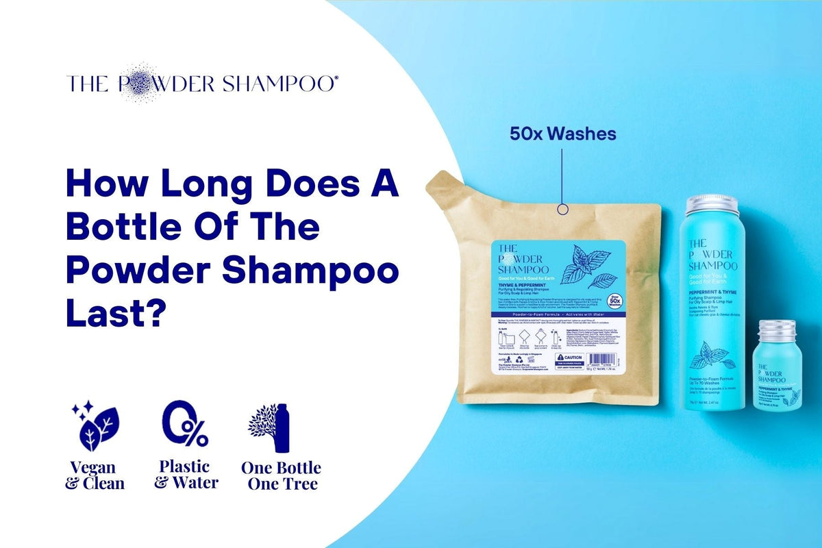 How Long Does A Bottle Of The Powder Shampoo Last?