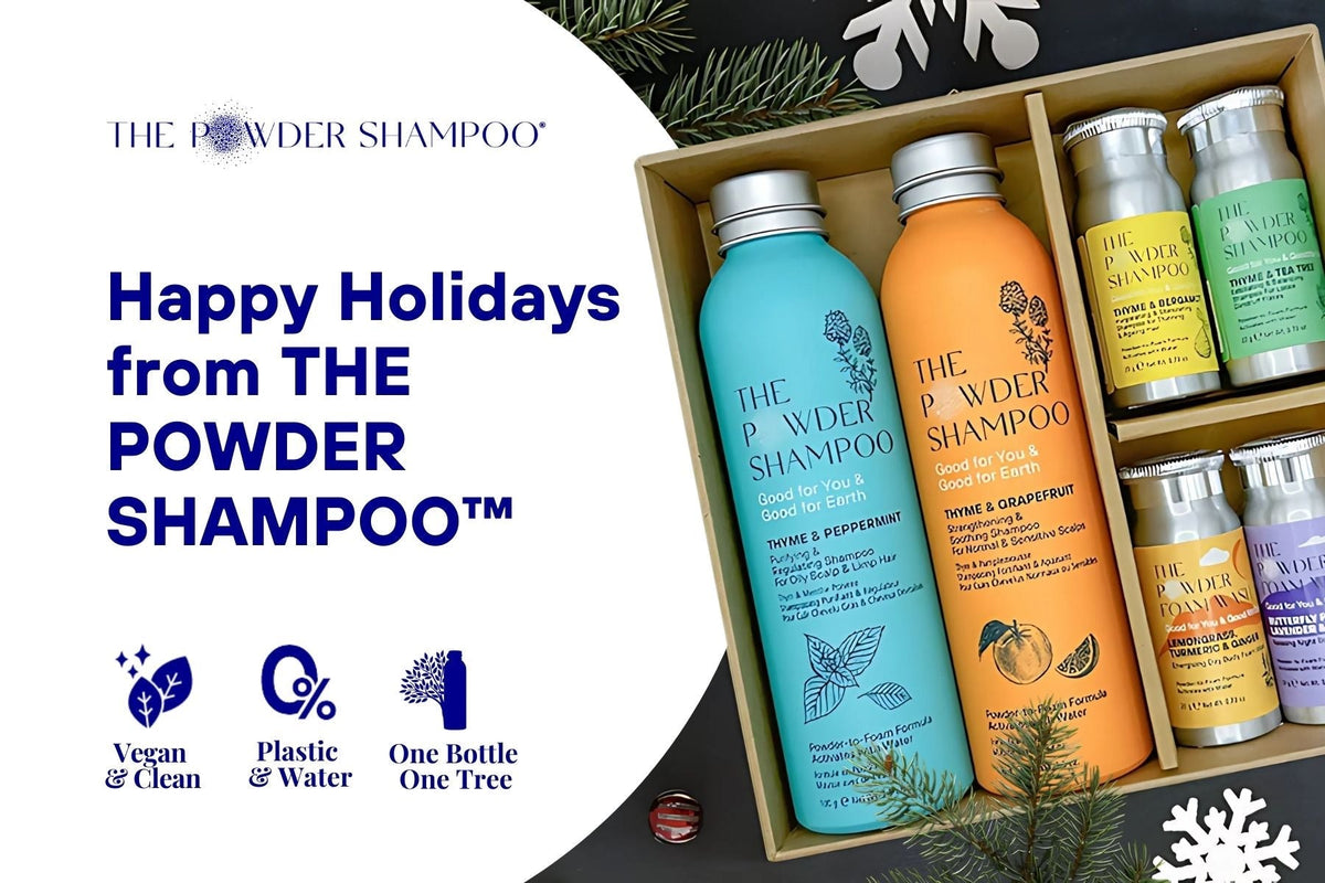 Happy Holidays from THE POWDER SHAMPOO™