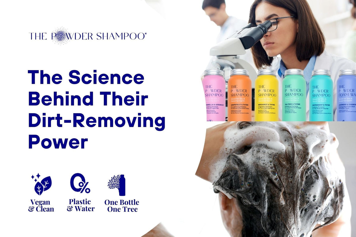 Unpacking Powder Shampoos: The Science Behind Their Dirt-Removing Power