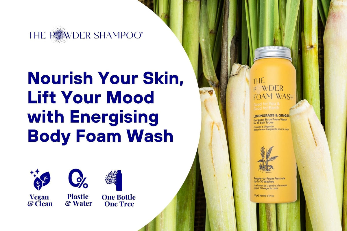 Lemongrass Love: Nourish Your Skin, Lift Your Mood with Energising Body Foam Wash