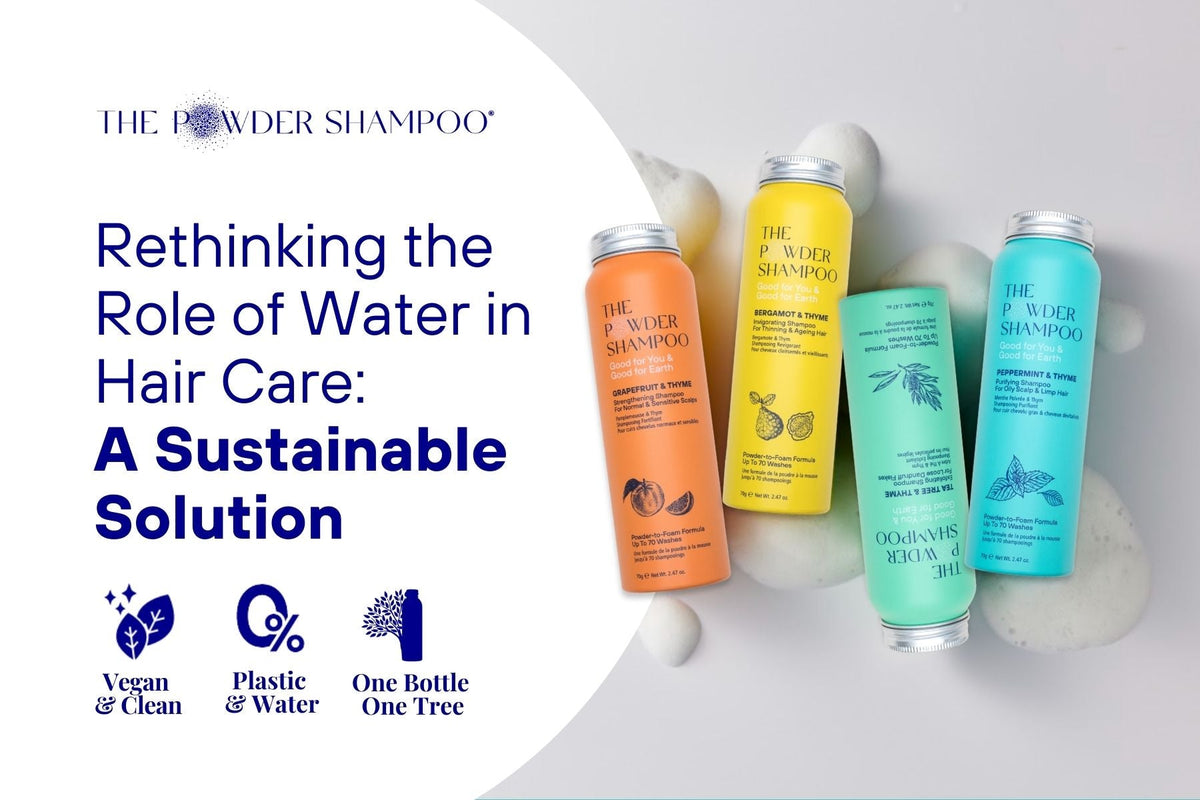 Rethinking the Role of Water in Hair Care: A Sustainable Solution