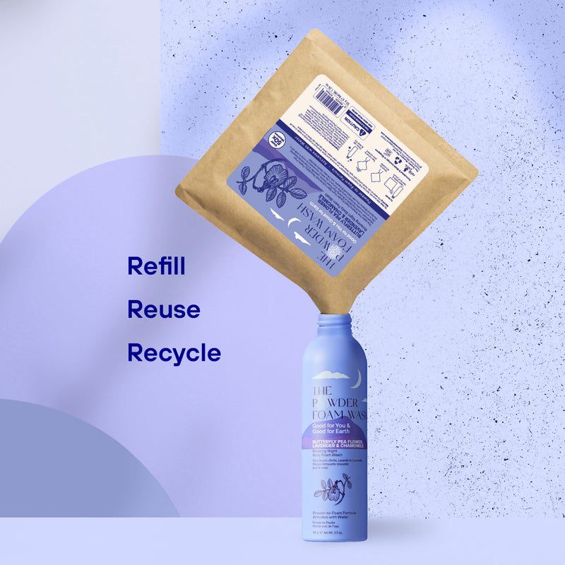 Refill Pouch 50g / 1.76oz - Relaxing Body Foam Wash To Unwind Your Mind