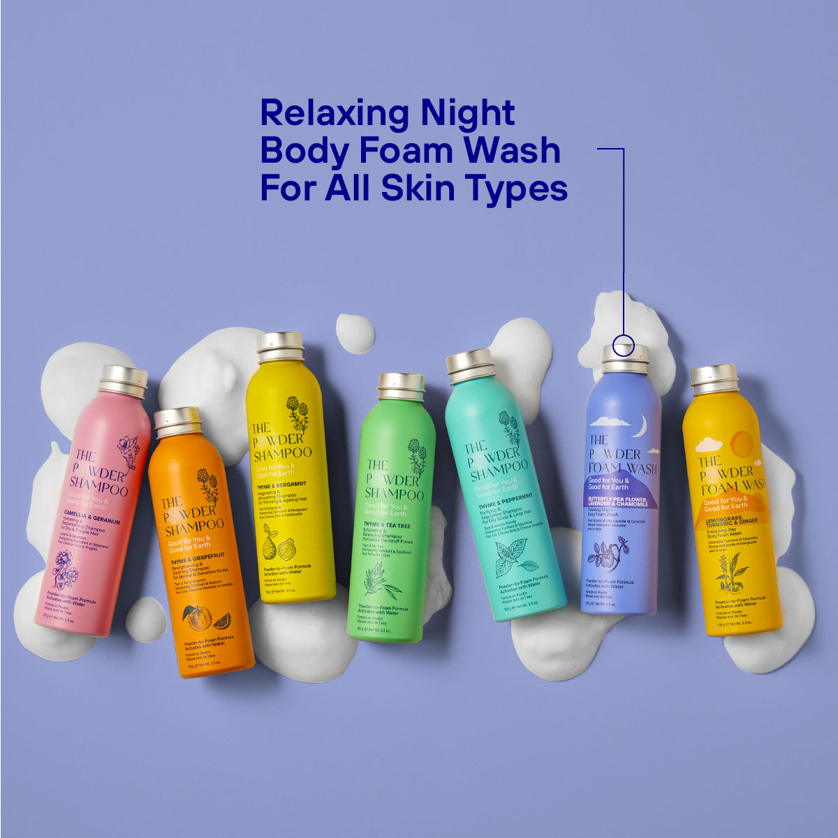 Refill Pouch 50g / 1.76oz - Relaxing Body Foam Wash To Unwind Your Mind