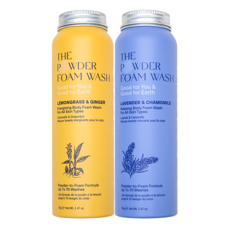 Energising & Relaxing Body Foam Wash Duo Set