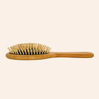 Oval Bamboo Hair Brush