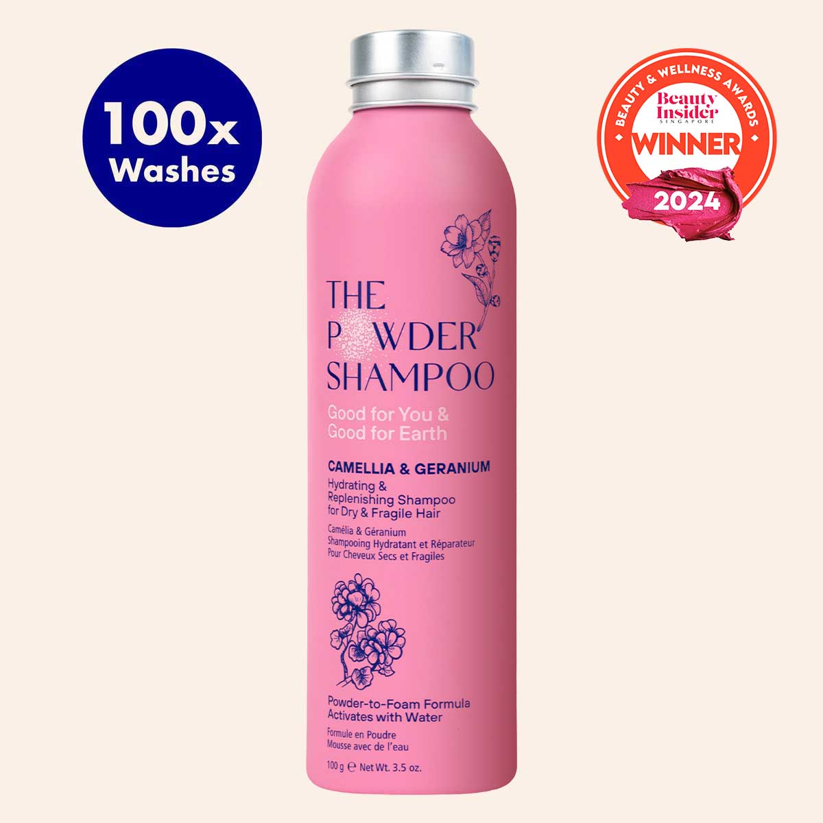 Hydrating Shampoo For Dry & Fragile Hair 100g / 3.5oz