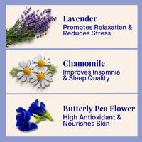 Relaxing Body Foam Wash For All Skin Types Lavender & Chamomile 50g / 1.76oz