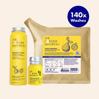 Invigorating Shampoo For Thinning & Ageing Hair Bergamot, Biotin, Ginger & Ginseng Starter Kit